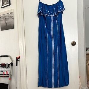 Vineyard Vines Blue Maxi Dress